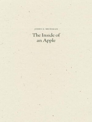 cover image of The Inside of an Apple